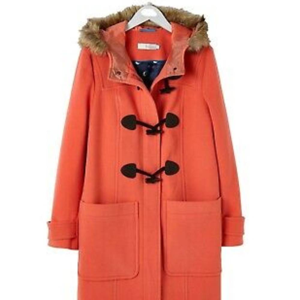 Boden Wool Duffle Coat Size 18